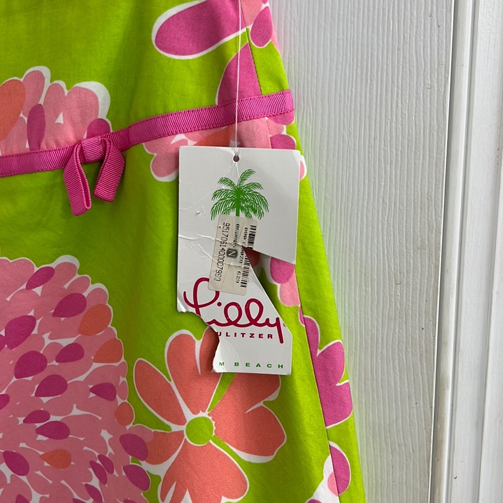 Lilly Pulitzer floral skirt - Picture 3 of 4